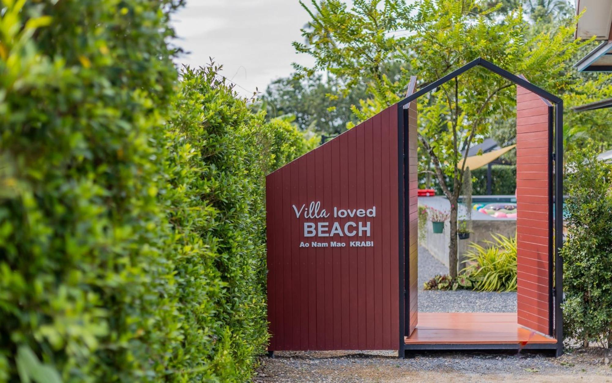 Villa Loved Beach 1 Ao Nam Mao Ngoại thất bức ảnh